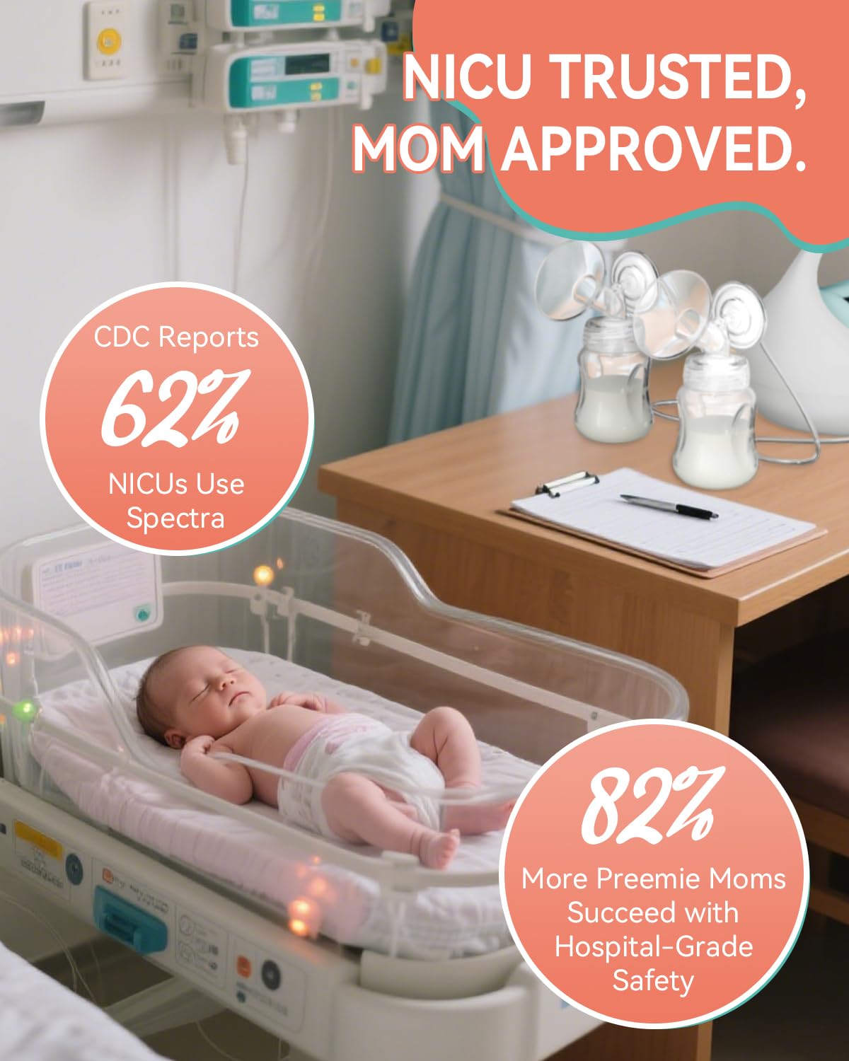 Breast pump maintenance kit for Spectra S1 S2 S9 Plus