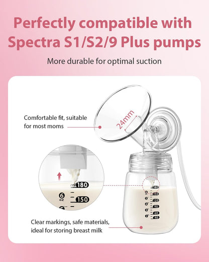 MilkFlow pump accessories kit packaging for Spectra pumps