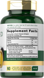 Carlyle herbal supplement label details and potency