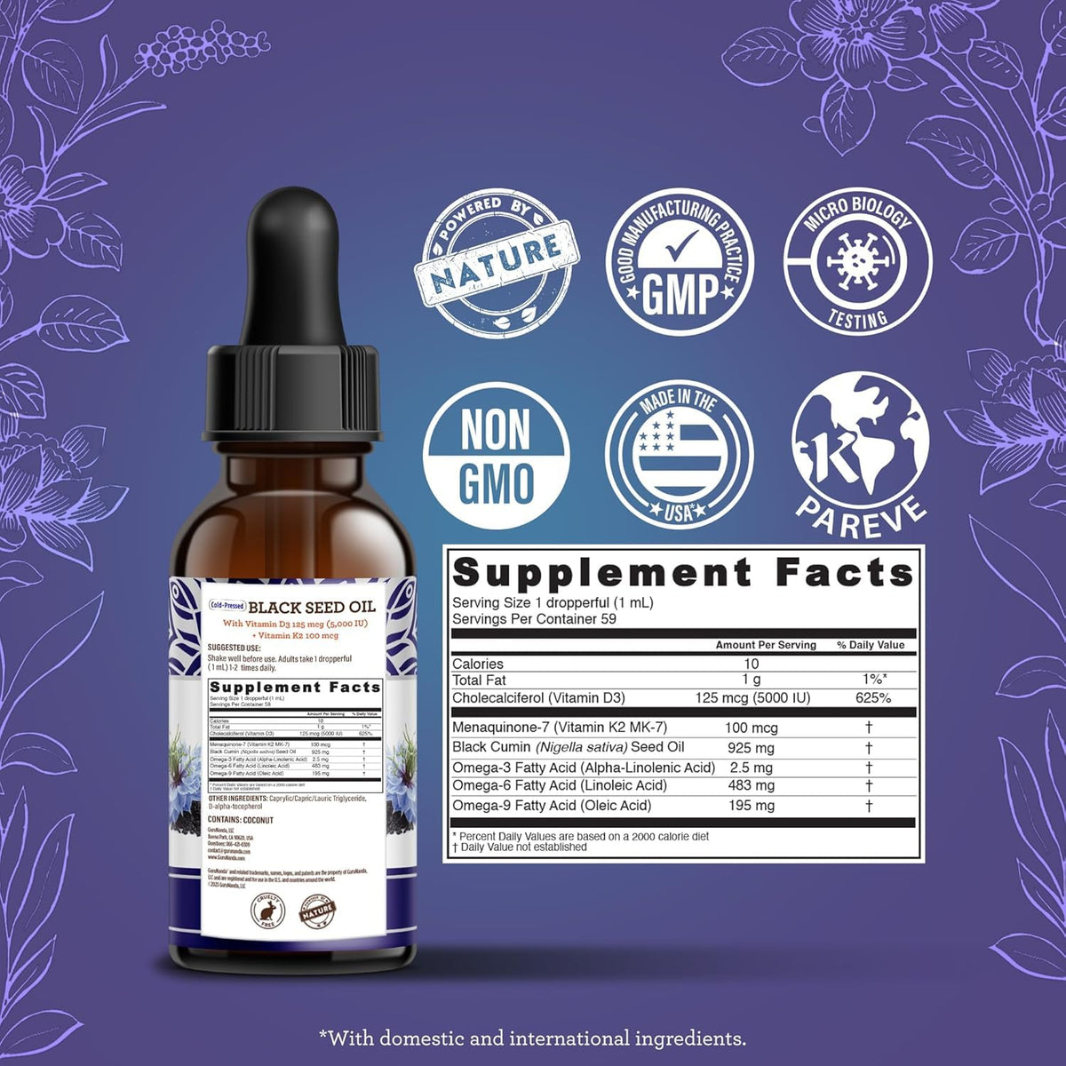 GuruNanda natural wellness supplement full set view