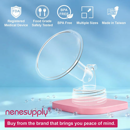 Nenesupply wide mouth flange compatible with Spectra S2
