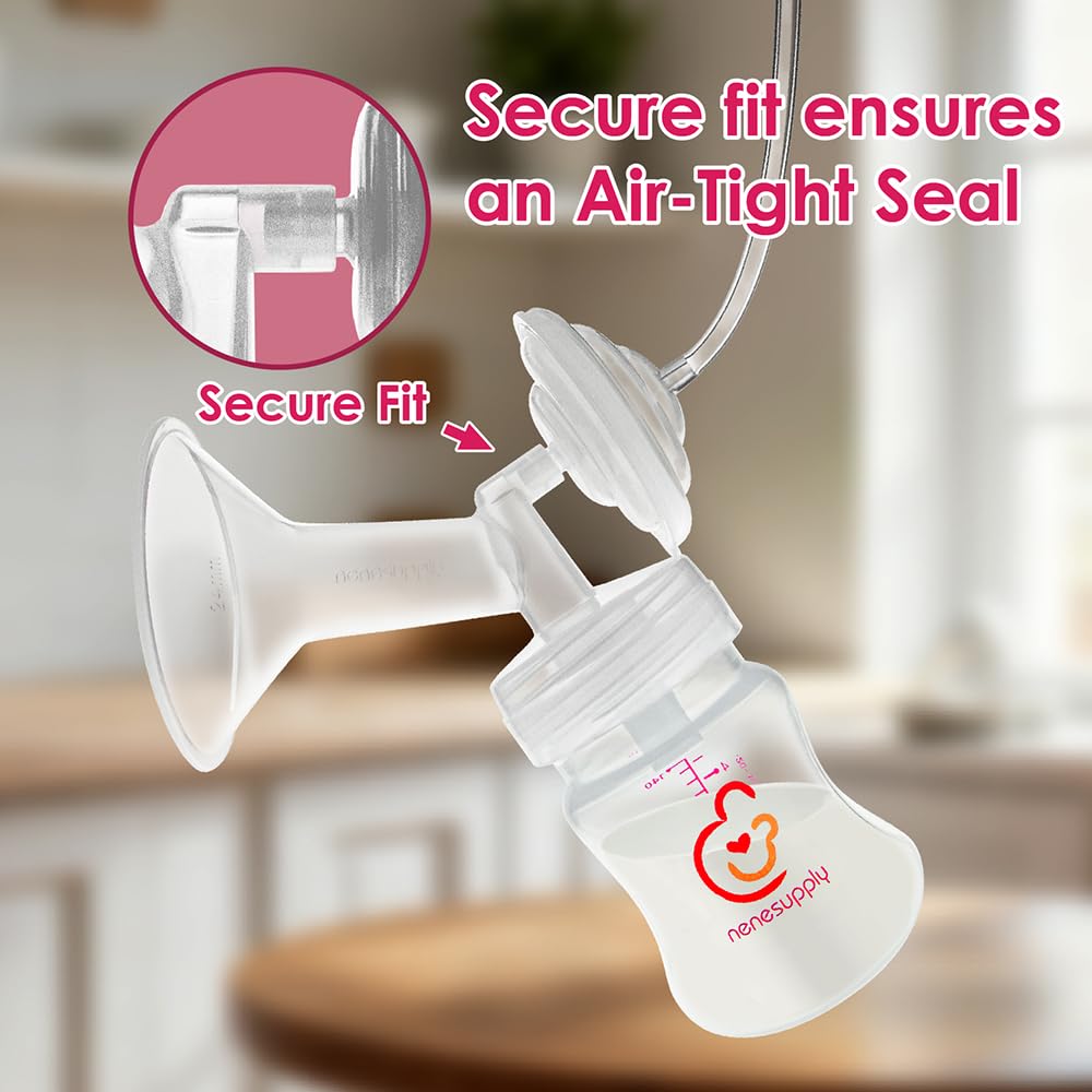 Close up of 17mm X-Small flange for breast pump