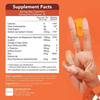 Gojoy Naturals focus gummies orange flavor texture