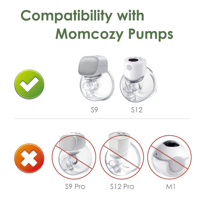 Maymom breast pump accessory 17mm insert side profile