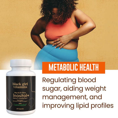 Dietary supplement facts showing forty to one ratio inositol ingredients label.
