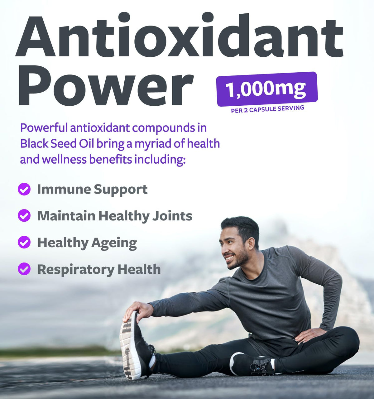 Healths Harmony Black Seed Oil capsule close up view
