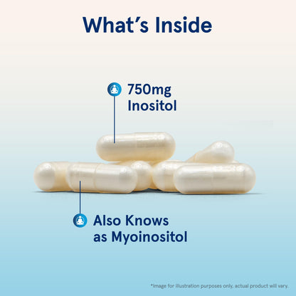 Jarrow Formulas Inositol dietary supplement label close up