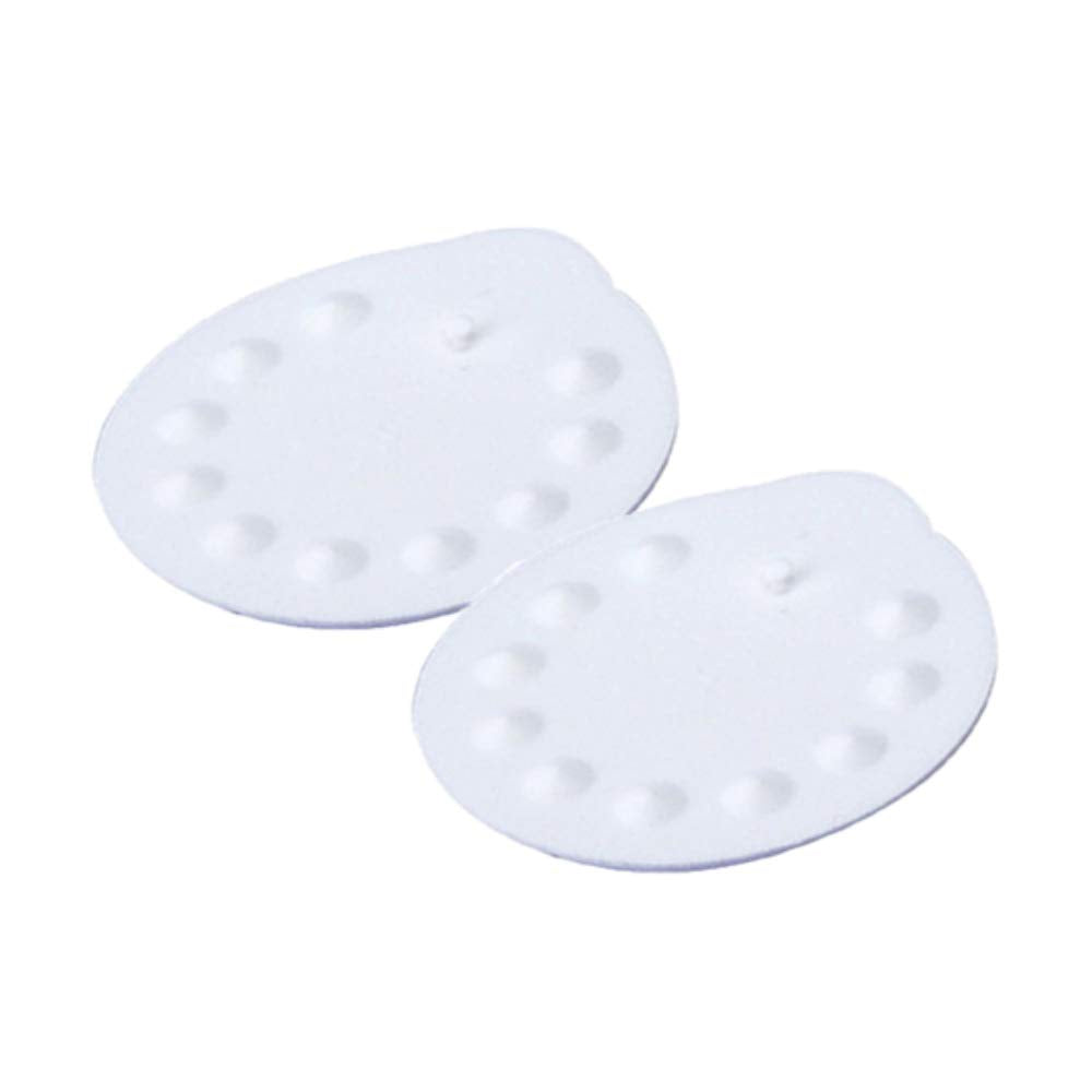 White silicone Medela pump membrane detail