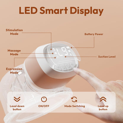 Lucina Baby portable breast pump lifestyle demonstration