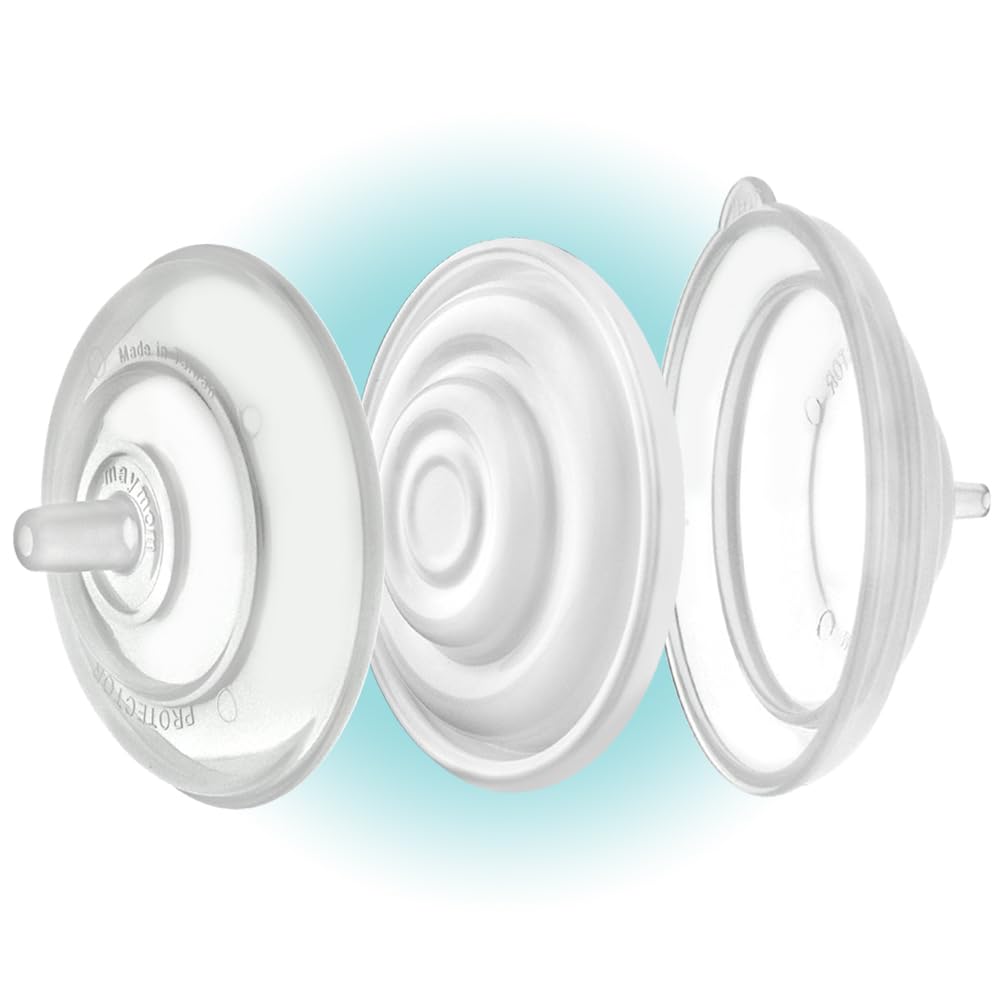 Set of Maymom silicone membranes for breast pump hygiene