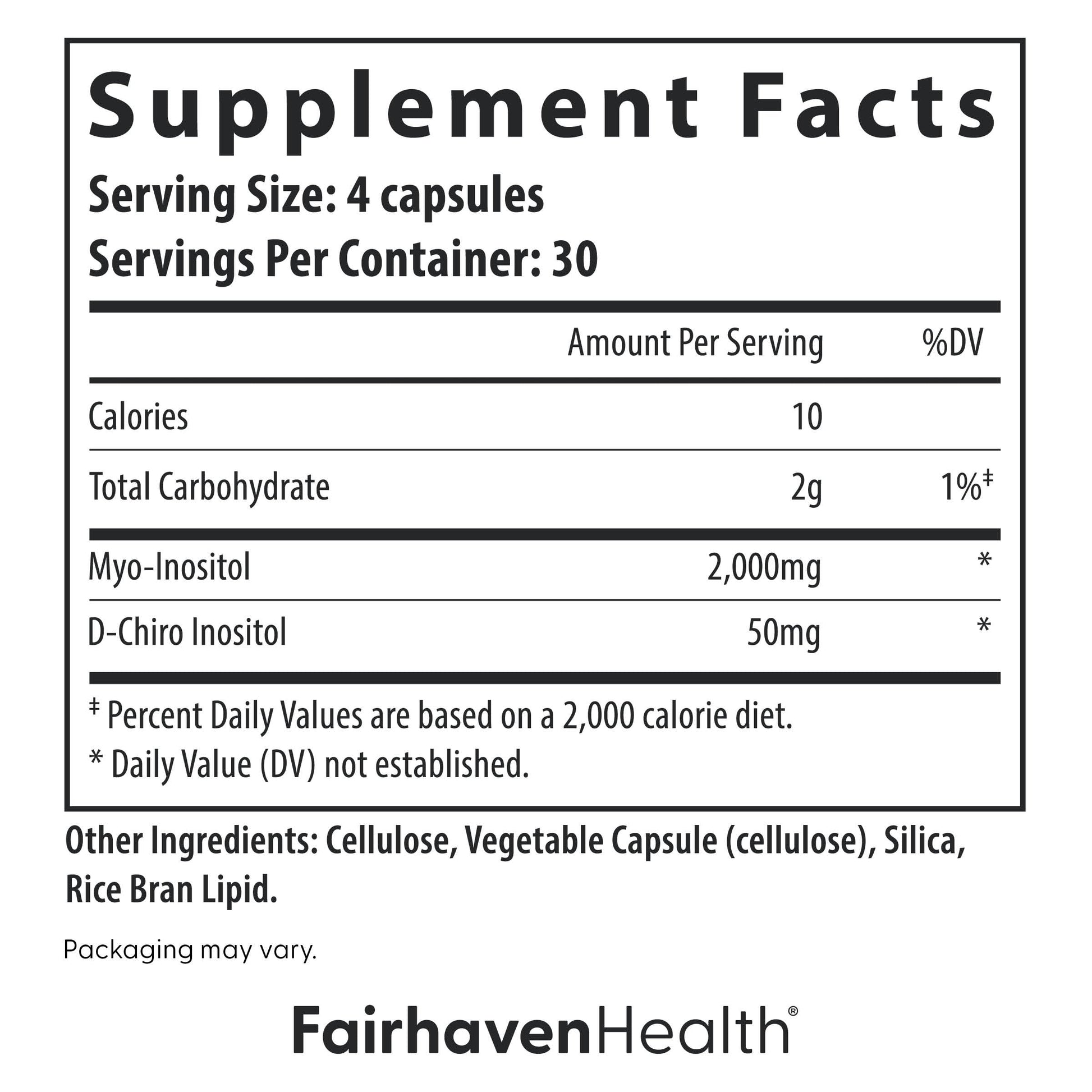Fairhaven Health fertility support supplement bottle side profile