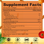 Supranourish 300 softgels supplement facts label
