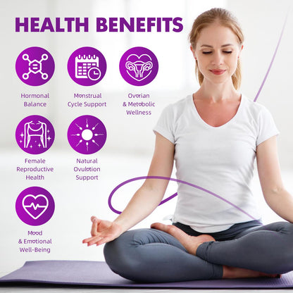 Supplement facts label on MEENCCD inositol gummies featuring magnesium glycinate and vitamin D3