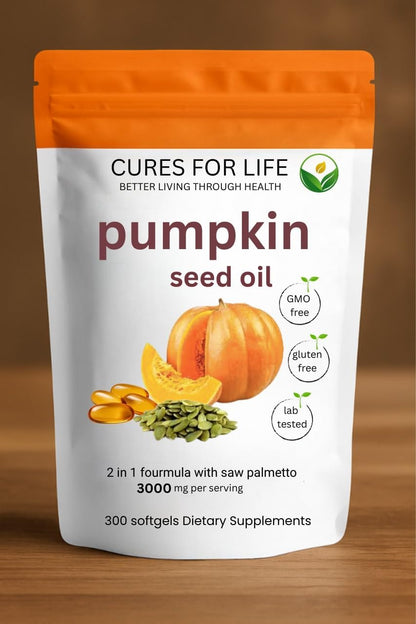 Cures For Life supplement pouch 3000mg label detail