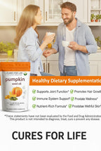 Front and side angle of Cures For Life 300 softgels dietary supplement