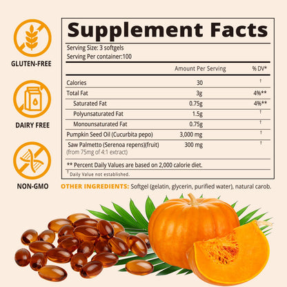 Nature Aurora supplement bottle label showing 3000 milligrams dosage