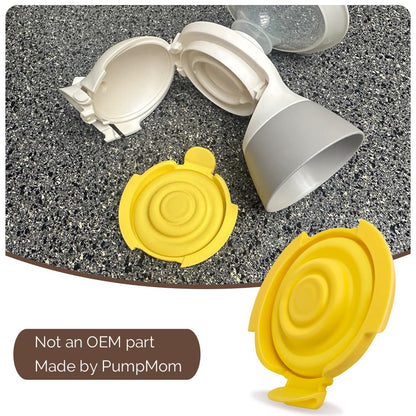 Replacement breast pump parts for efficient suction