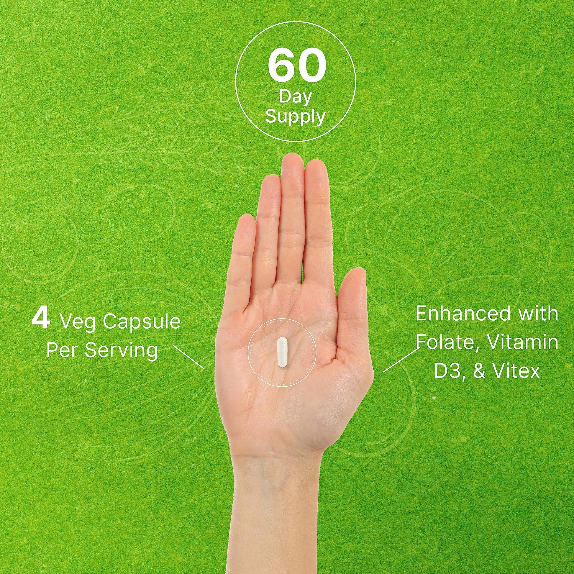 Deal Supplement Myo Inositol bottle showing dosage information