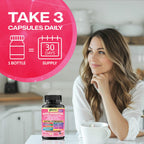 Parrox women metabolic support capsules capsule size and format demonstration