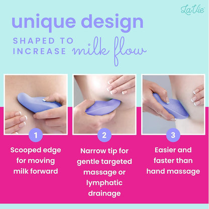 LaVie nursing and pumping support device packaging
