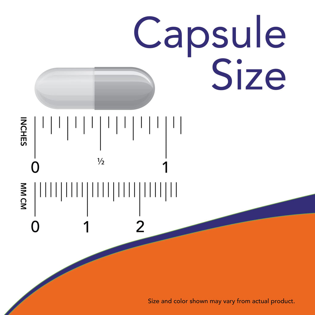 Back of Now Foods Inositol bottle showing ingredients list