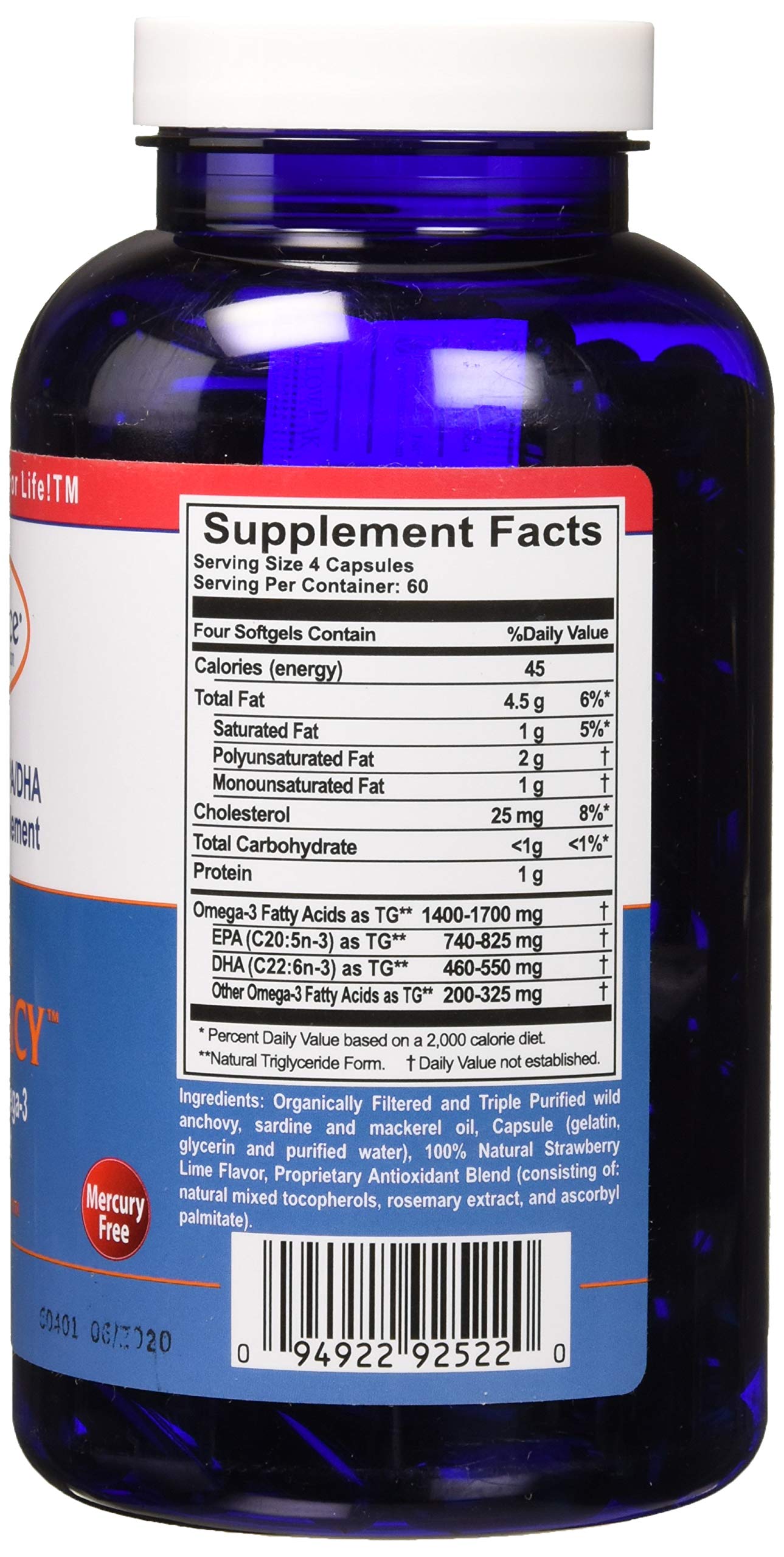 Innate Choice Omega Sufficiency supplement capsules texture