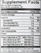 Innate Choice strawberry lime fish oil softgels supplement bottle close up