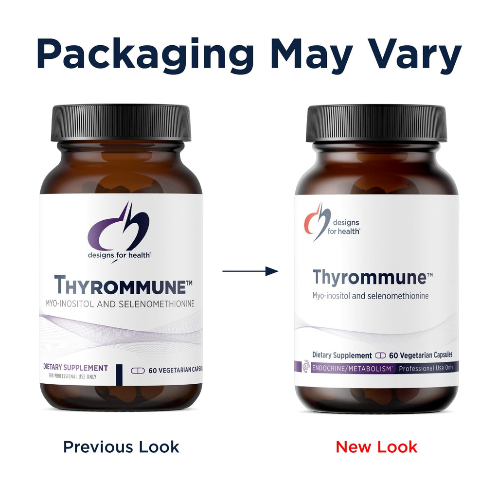 Authentic USA imported Thyrommune 60 vegetarian capsules bottle