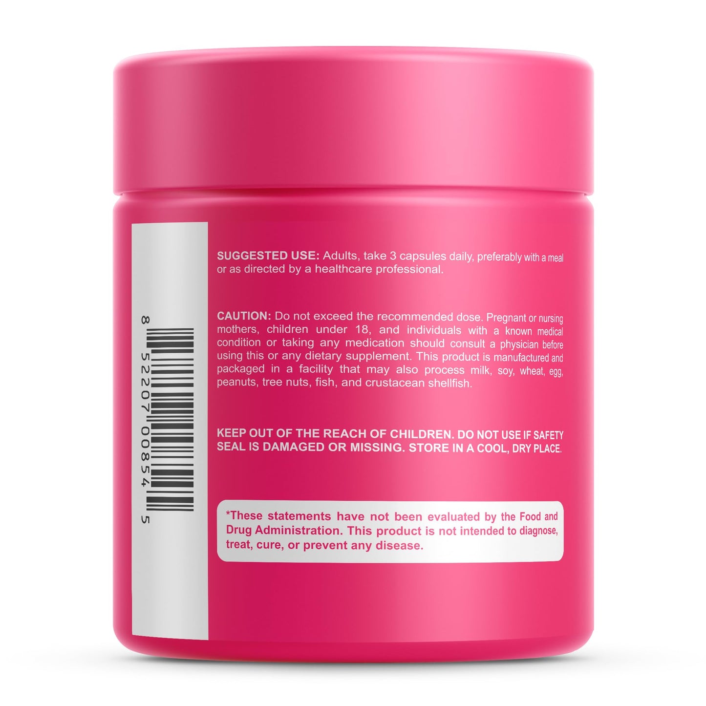 Sunergetic premium inositol blend with active folate ingredients panel