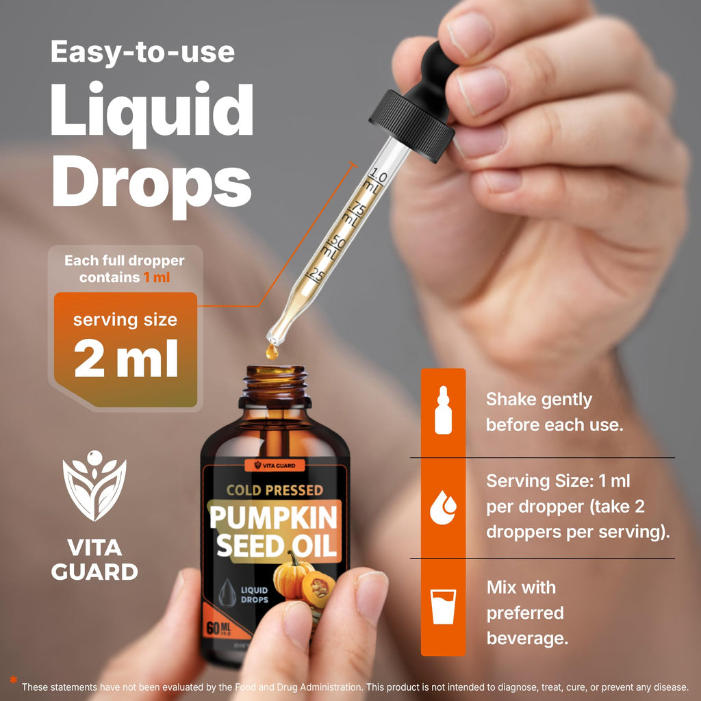 Vita Guard 60 milliliter bottle size comparison