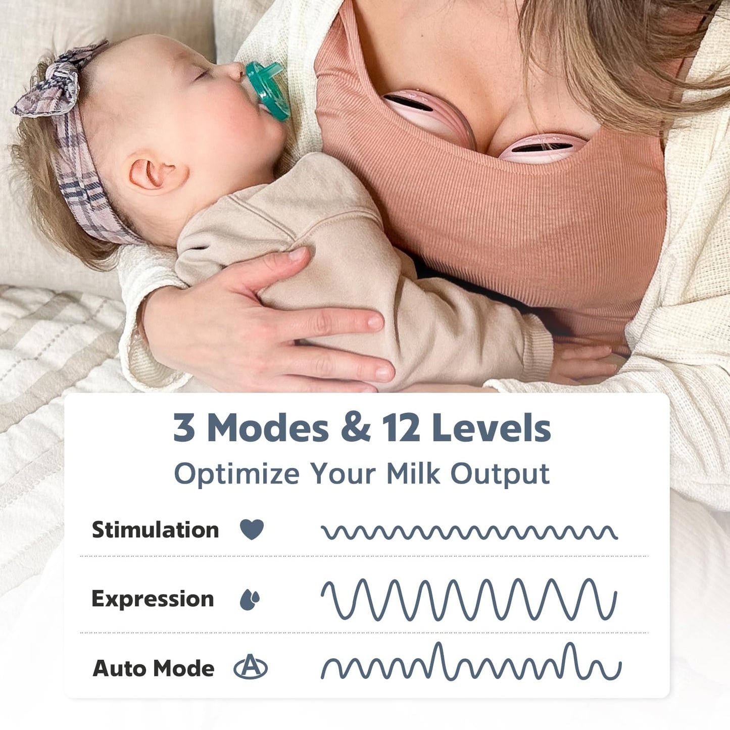 MomMed S21 breast pump packaging contents