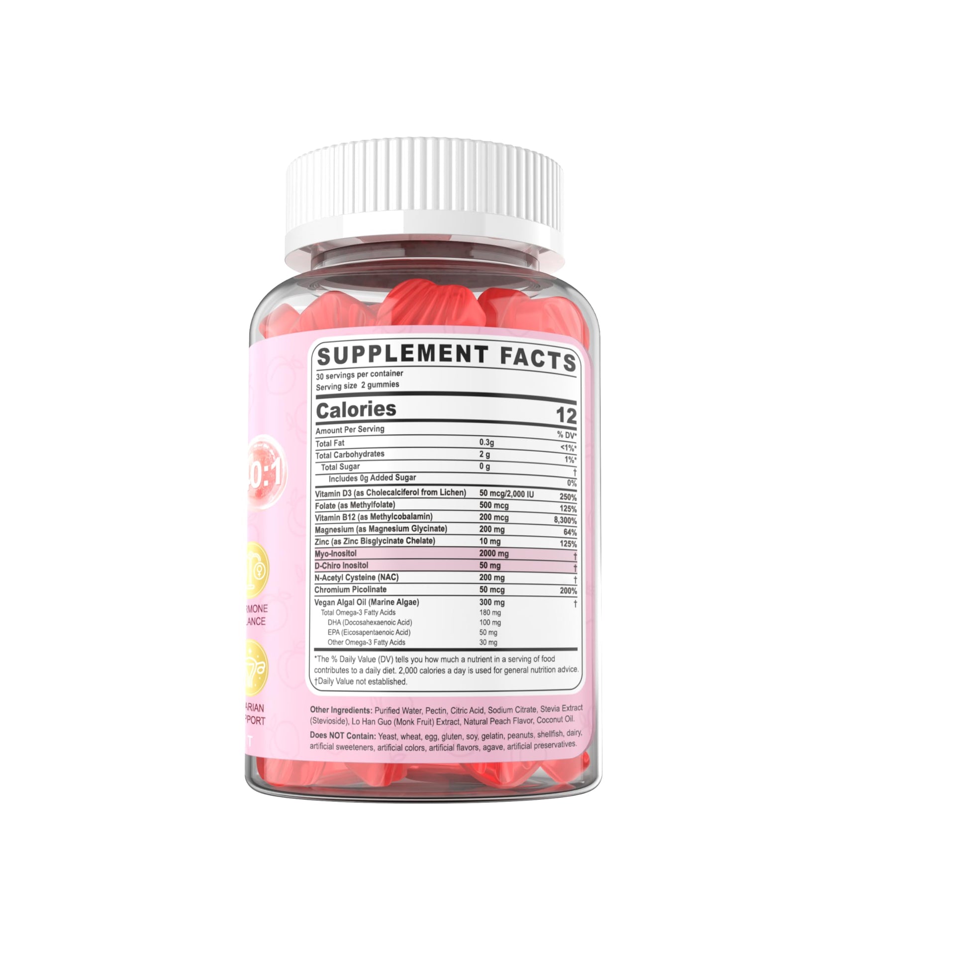 Neviss imported female multivitamin gummies for metabolism and cycle support