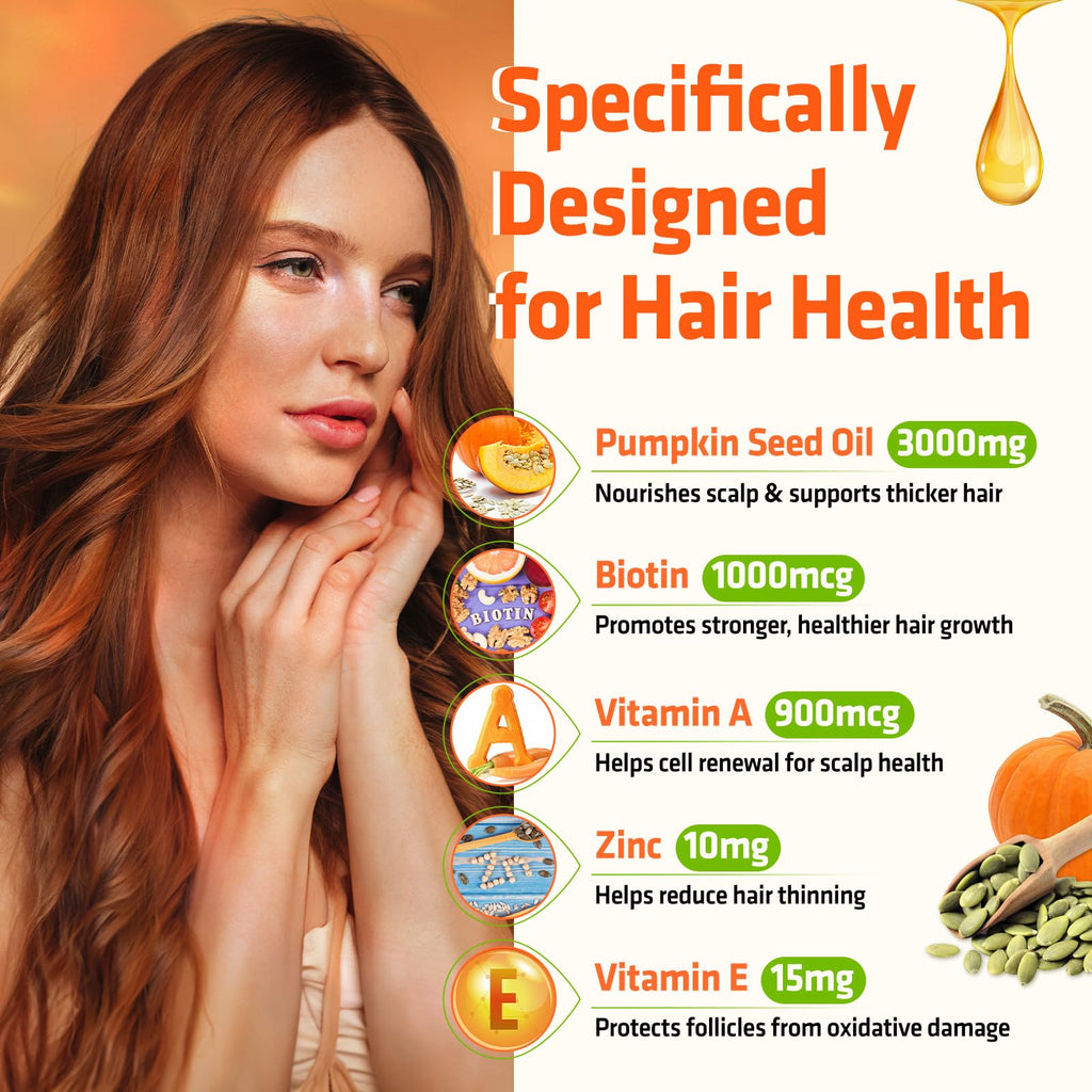 Kitabio hair health capsules ingredients highlight graphic