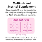 Theralogix Ovasitol Plus authentic USA imported metabolic support supplement