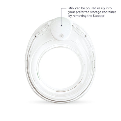 Food grade silicone Elvie Stride breast pump cups