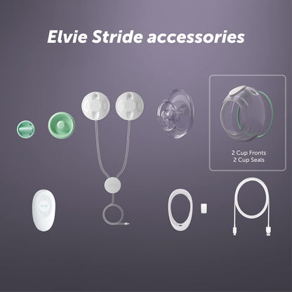 BPA free breast milk collection cups for Elvie Stride