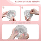 Compatible wearable breast pump flange insert set