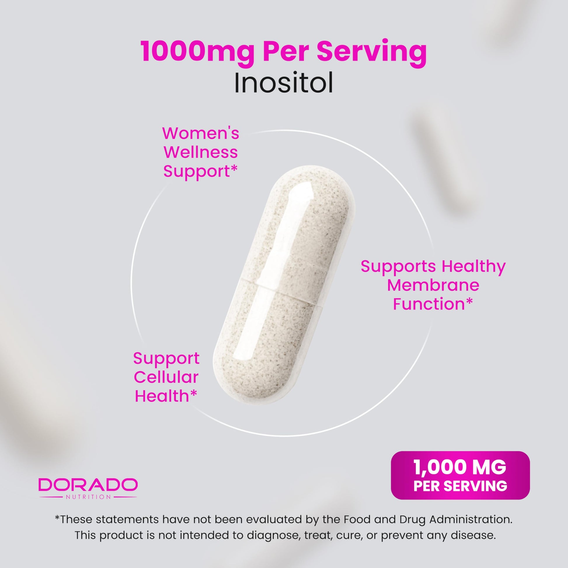 Dorado Nutrition imported USA women fertility and regular cycle support supplement
