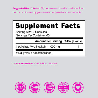 Dorado Nutrition dietary supplement for ovarian health and insulin sensitivity