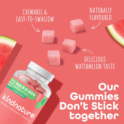 Kindnature vegan reproductive health gummies