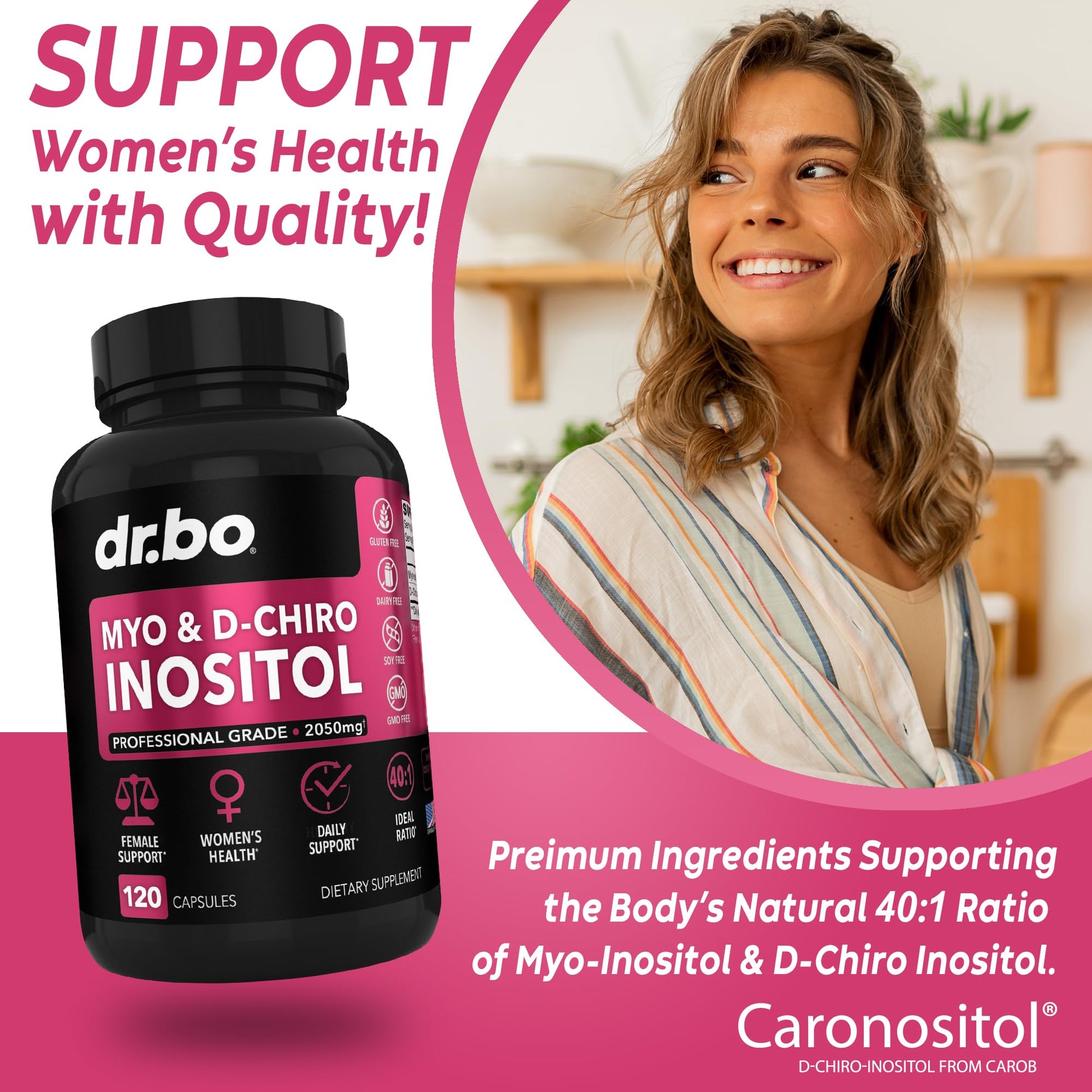 Authentic USA imported Dr Bo Vitamin B8 pills for female hormone balance