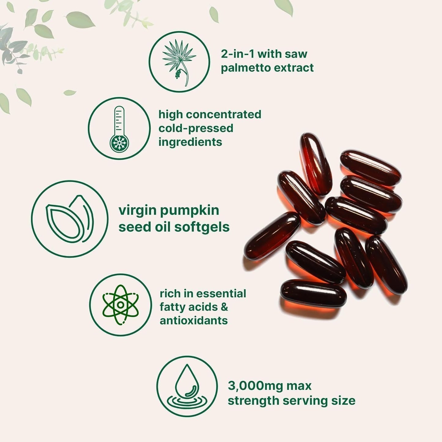 Close up of Hwaxigo softgels texture