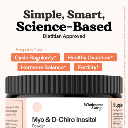 Wholesome Story hormonal balance supplement label details