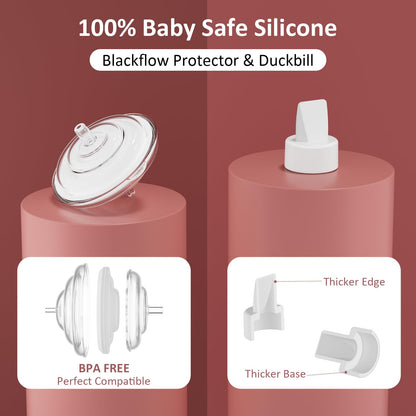 Breast pump backflow protector replacement part