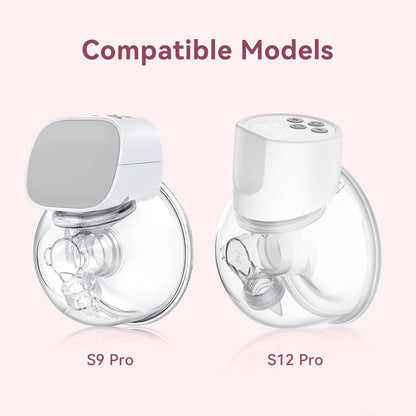 Close up of Tovvild silicone duckbill valves for wearable breast pumps