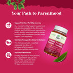 Imported USA health supplements for female hormonal balance close up view.