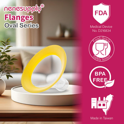 Nenesupply replacement breast shield 17mm side profile