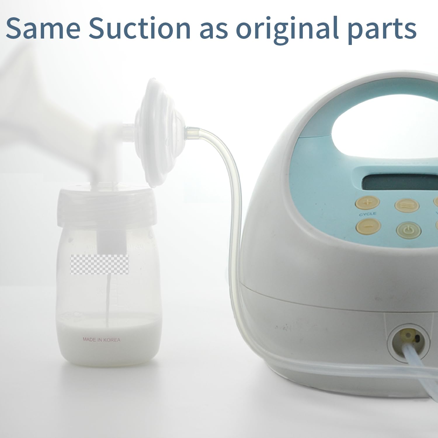 Authentic Maymom packaging for Spectra compatible breast pump parts