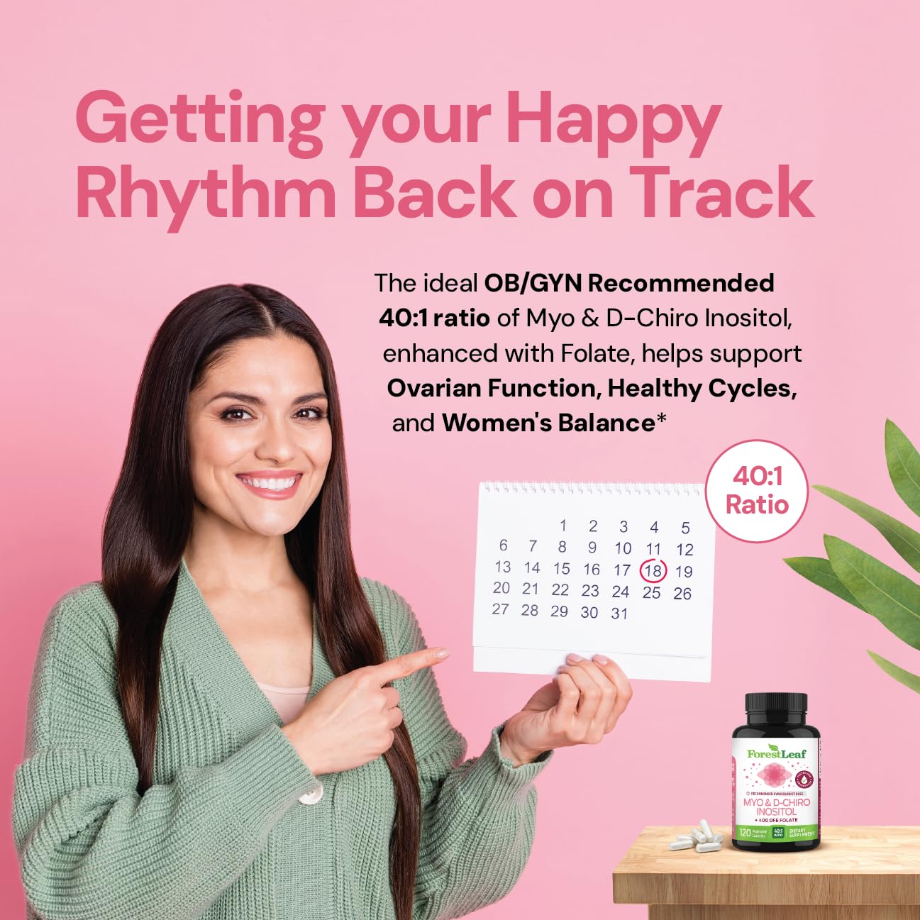 ForestLeaf hormonal balance supplement for women