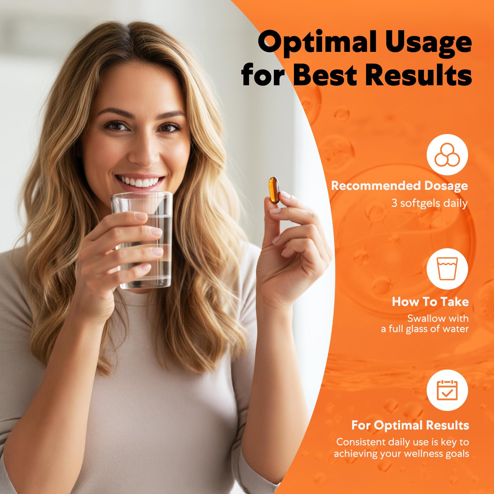 USA imported Goldium health supplement packaging
